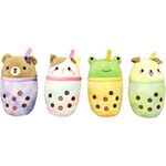 AM Bubble Tea Plüschtiere,24cm,4-f.sort.
