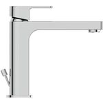 IDS Waschtischarmatur EDGE gründe Slim mit Ablaufgarnitur chrom IDEAL STANDARD