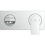 IDS Wand-Waschtischarmatur EDGE Bausatz 2 für Fertigmontage chrom IDEAL STANDARD