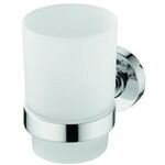 IDS Zahnbecher IOM satiniertes Glas chrom IDEAL STANDARD