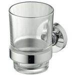 IDS Zahnbecher IOM Klarglas chrom IDEAL STANDARD