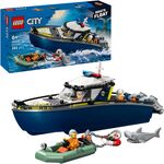 City Verfolgungsjagd im Polizeiboot