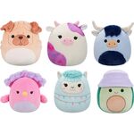 Squishmallows 19cm sort. (W18-23, roll.)