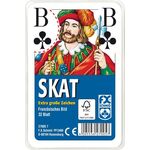 Skat französisches Bild große Eckzeichen