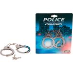 Handschellen Metall auf Karte