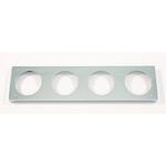 IDS Distanzrahmen ARCHIMODULE für 4-Loch-Rosette (83x332mm) chrom IDEAL STANDARD