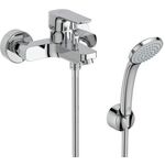 IDS Badearmatur CERAPLAN III AP, mit Brause-Set chrom IDEAL STANDARD