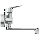 IDS Wand-Waschtischarmatur CERAFLEX DN 15, Ausladung 160mm chrom IDEAL STANDARD