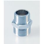 IDS Doppelnippel 1/2Zollx3/8Zoll für 16-er Rohr chrom IDEAL STANDARD