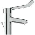 IDS Waschtischarmatur CERAPLUS 2 m Klinikhebel und Metallablauf chrom IDEAL STANDARD