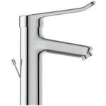 IDS Waschtischarmatur CERAPLUS 2 gründe m Bügelgriffhebel und Metallablauf chrom IDEAL STANDARD