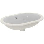 IDS Unterbauwaschtisch CONNECT oval 620mm weiß IDEAL STANDARD