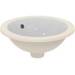 IDS Unterbauwaschtisch CONNECT rund 380mm weiß IDEAL STANDARD