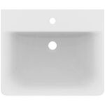 IDS Waschtisch CONNECT CUBE HL mttg du o ÜL 550mm weiß I+ IDEAL STANDARD