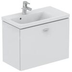 IDS Äußere Auszugsfront CONNECT SPACE Abl re WTUS 690mm hgl weiß lackiert IDEAL STANDARD