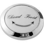 IDS Zierkappe RETRO Chaud/Froid f EHM edelmessing IDEAL STANDARD