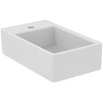 IDS Handwaschbecken STRADA Hahnbank li o ÜL 450x270x130mm weiß IDEAL STANDARD