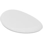 IDS WC-Sitz AVANCE mit Deckel, Scharniere chrom weiß IDEAL STANDARD