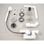 IDS Ab-/Überlaufgarnitur für Normalwanne MULTIPLEX chrom IDEAL STANDARD