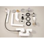 IDS Ab-/Überlaufgarnitur für Normalwanne MULTIPLEX TRIO chrom IDEAL STANDARD