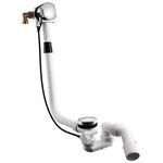 IDS Ab-/Überlaufgarnitur MULTIPLEX TRIO mit überlangem Schaft Chrom IDEAL STANDARD