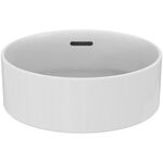 IDS Aufsatzwaschtisch STRADA II m ÜL o HL rund d= 380mm weiß I+ IDEAL STANDARD