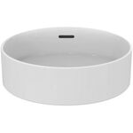 IDS Aufsatzwaschtisch STRADA II m ÜL o HL rund d= 450mm weiß I+ IDEAL STANDARD