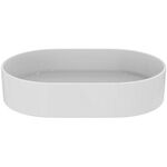 IDS Aufsatzwaschtisch STRADA II o ÜL oval 600x400mm weiß I+ IDEAL STANDARD
