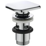 IDS Push-Open-Ventil STRADA II AquaBlade chrom quadratisch IDEAL STANDARD