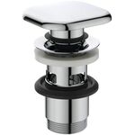 IDS Push-Open-Ventil STRADA II AquaBlade chr small quadrat. für Handwaschbecken IDEAL STANDARD