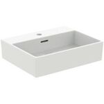 IDS Aufsatzwaschtisch EXTRA m ÜL 1 HL 500x400x150mm seidenweiß IDEAL STANDARD