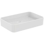 IDS Schale CONCA eck o ÜL o HL 600x400x110mm seidenweiß IDEAL STANDARD