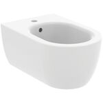 IDS Wand-Bidet BLEND Curve 355x540x250mm Seidenweiß IDEAL STANDARD