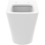 IDS Stand-Tiefspül-WC BLEND Cube AquaBlade, 355x560x400mm seidenweiß IDEAL STANDARD