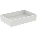 IDS Aufsatzwaschtisch EXTRA o ÜL o HL 600x400x150mm seidenweiß IDEAL STANDARD