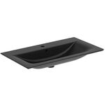 IDS Möbelwaschtisch CONNECT AIR 840x460x165mm schwarz matt IDEAL STANDARD