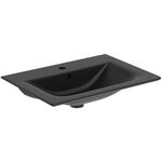 IDS Möbelwaschtisch CONNECT AIR 640x460x165mm schwarz matt IDEAL STANDARD