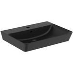 IDS Waschtisch CONNECT AIR Cube 600x460x160mm schwarz matt IDEAL STANDARD