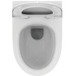 IDS WC-Paket i.life A randlos m Uni WC-Sitz Softclosing weiß IDEAL STANDARD