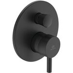 IDS Badearmatur CERALINE UP Bausatz 2 Silk Black IDEAL STANDARD