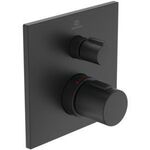 IDS Einzelthermostat CERATHERM C100 UP-Bausatz 2 Silk Black IDEAL STANDARD