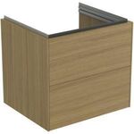IDS Waschtischunterschrank CONCA 2 Auszüge 600mm Eiche hell IDEAL STANDARD