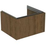 IDS Waschtischunterschrank CONCA 1 Auszug 600mm Walnuss dunkel IDEAL STANDARD