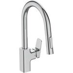 IDS Einhebel-Küchenarmatur CERAPLAN hoher Auslauf m 2F-Auszugsbrause ch IDEAL STANDARD