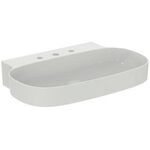 IDS Waschtisch LINDA-X o ÜL 3 HL 750x500x135mm weiß IDEAL STANDARD