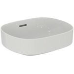 IDS Aufsatzwaschtisch LINDA-X m ÜL o HL 450x380mm weiß mit Ideal Plus IDEAL STANDARD