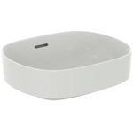 IDS Aufsatzwaschtisch LINDA-X m ÜL o HL 450x380mm seidenweiß IDEAL STANDARD