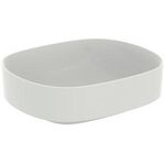 IDS Aufsatzwaschtisch LINDA-X o ÜL o HL 450x380mm seidenweiß IDEAL STANDARD