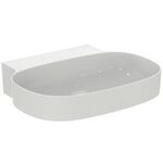 IDS Waschtisch LINDA-X o ÜL o HL geschli 600x500mm we m I Plus IDEAL STANDARD