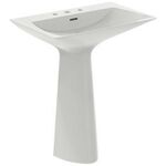 IDS Säulenwaschtisch TIPO-Z m ÜL 3 HL 740x470x900mm seidenweiß IDEAL STANDARD